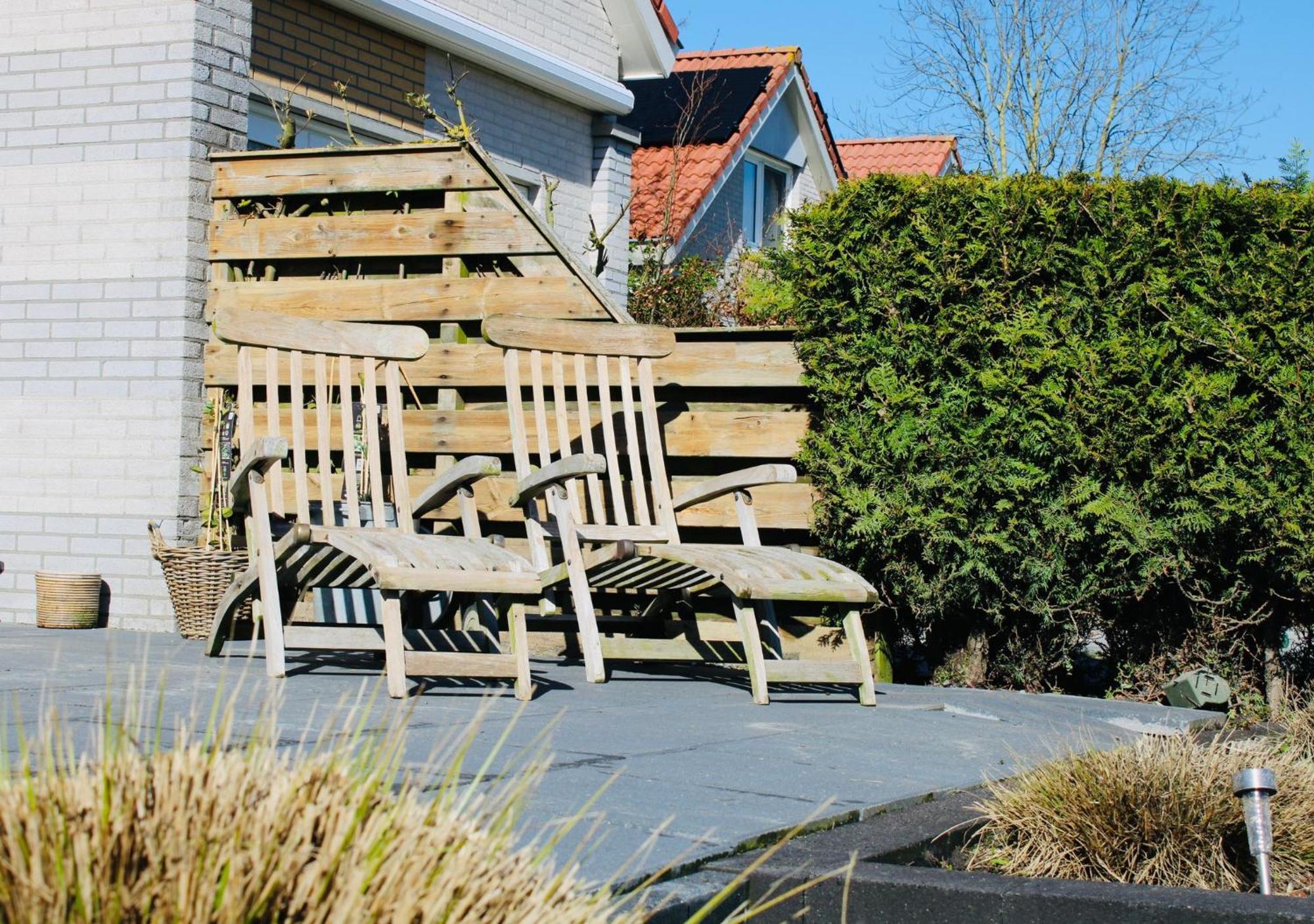 Prachtige Vakantievilla Aan Ijsselmeer Makkum Exterior photo