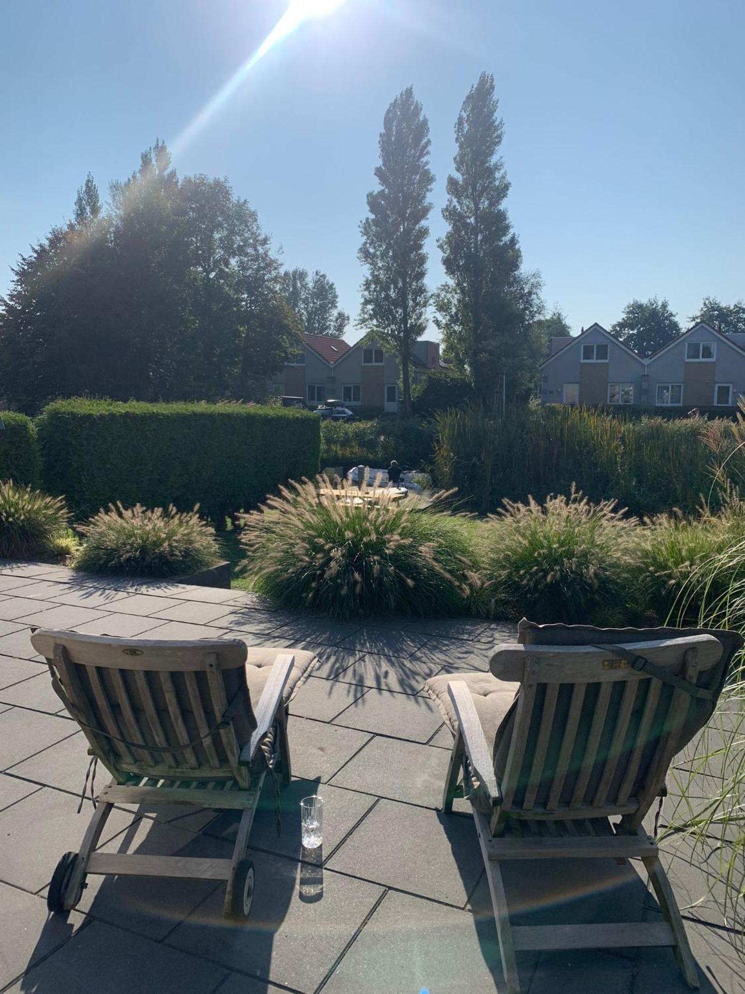 Prachtige Vakantievilla Aan Ijsselmeer Makkum Exterior photo